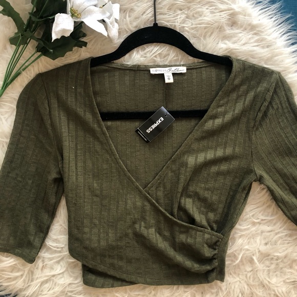 Forest green crop top - Picture 1 of 1